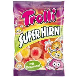 Мармелад жевательный Trolli - "Супер Мозг" с начинкой 100 гр